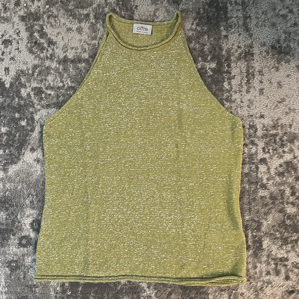 Oltre Sparkling Tank Top Made in Italy